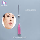 Lifting Nose PDO Thread Cog Spiral Needle Dissolvable Suture For Skin