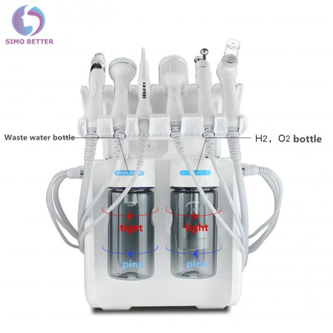 6 in 1 piccola macchina del Facial di ossigenoterapia della bolla per acqua Dermabrasion